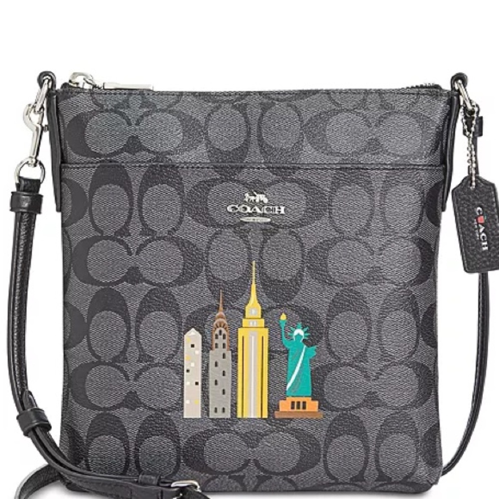 Coach New York skyline signature crossbody